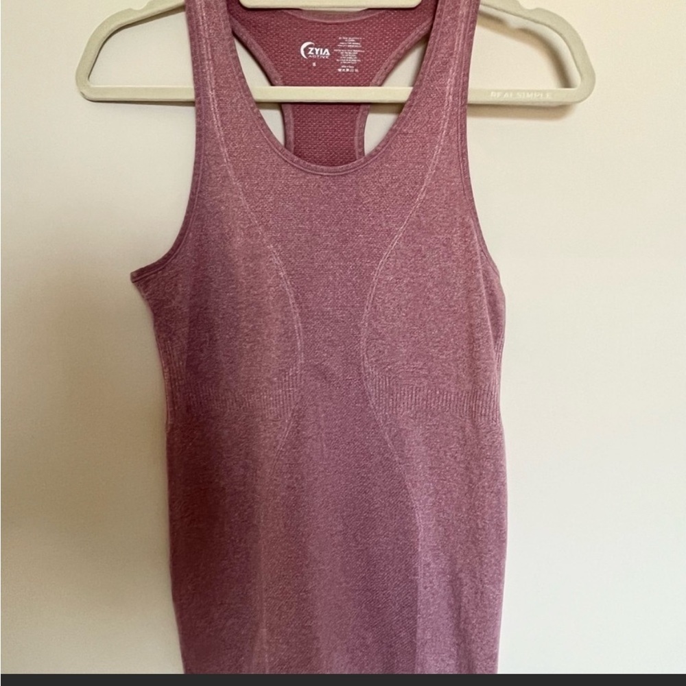 Zyia poppy copper charged tank